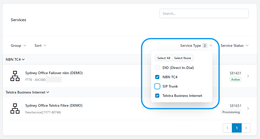 4.1. Filter by service type.png